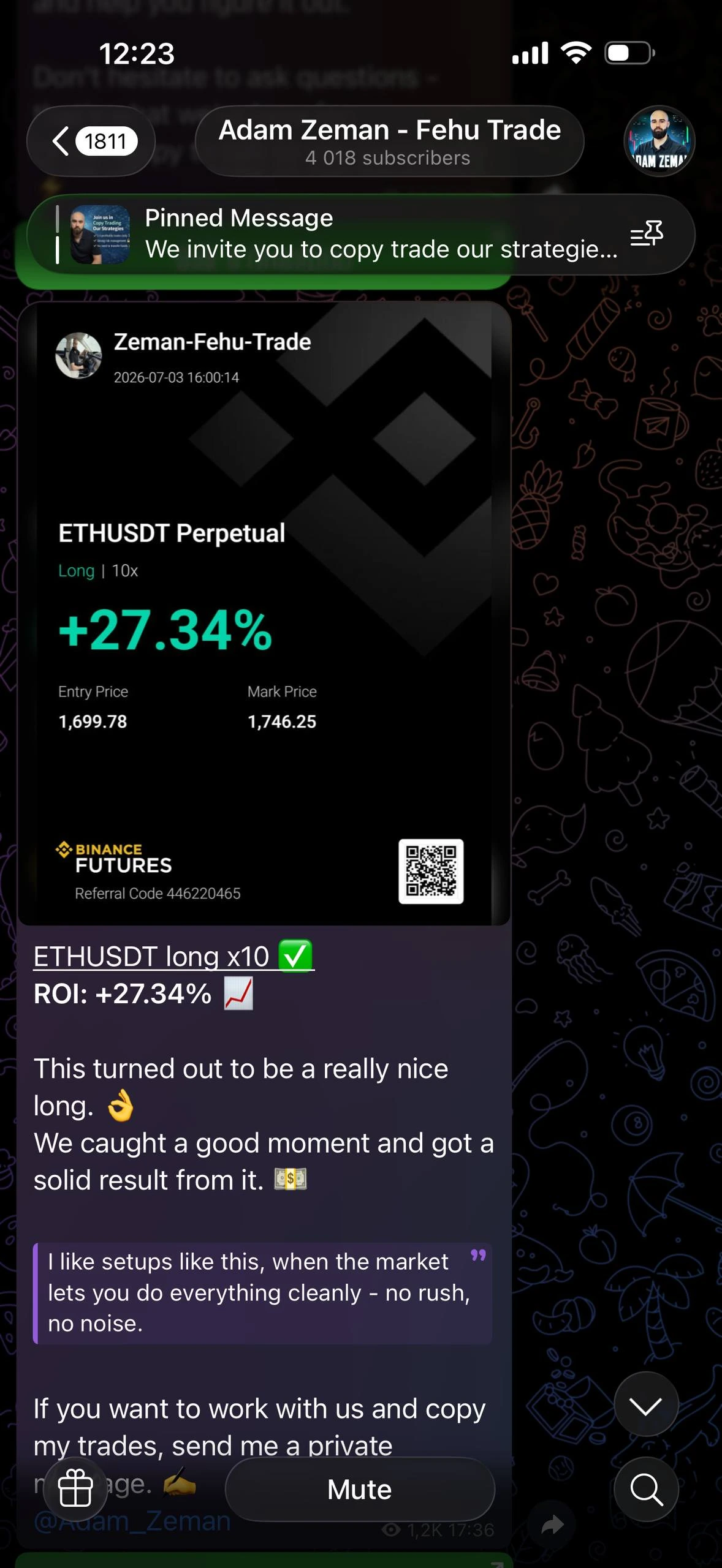 Student profit proof
