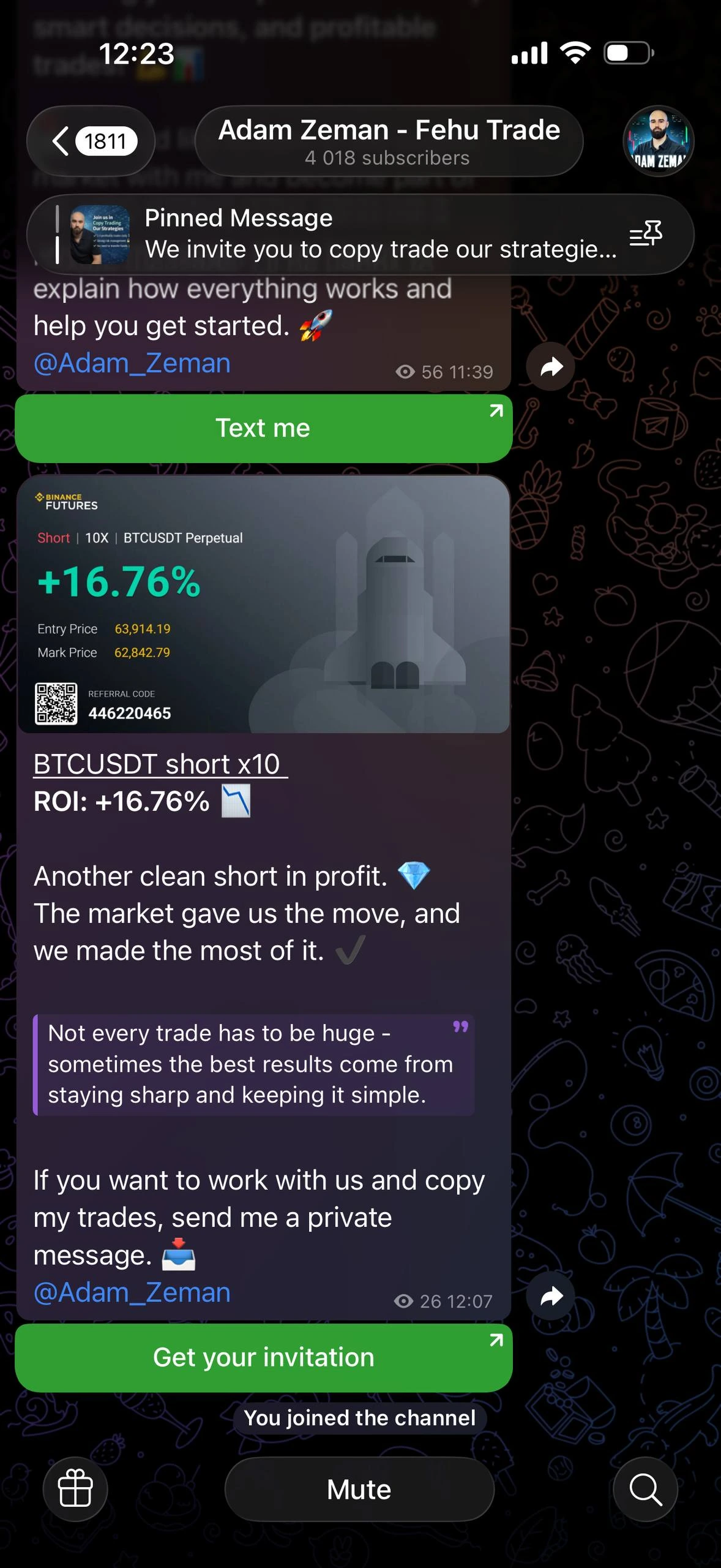 Student profit proof